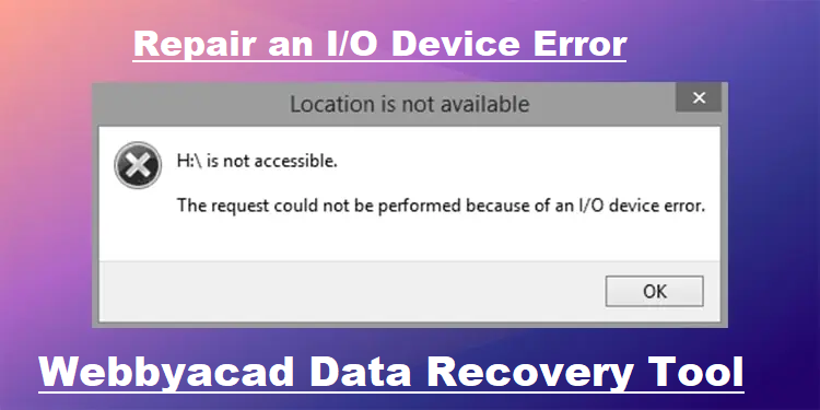 repair-an-i-o-device-error